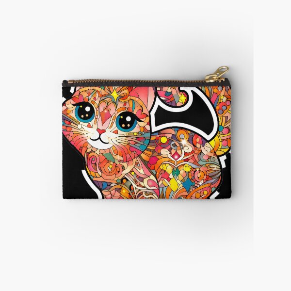 Item preview, Magical mosaic of a streetcat designed and sold by AI-Only Creations.