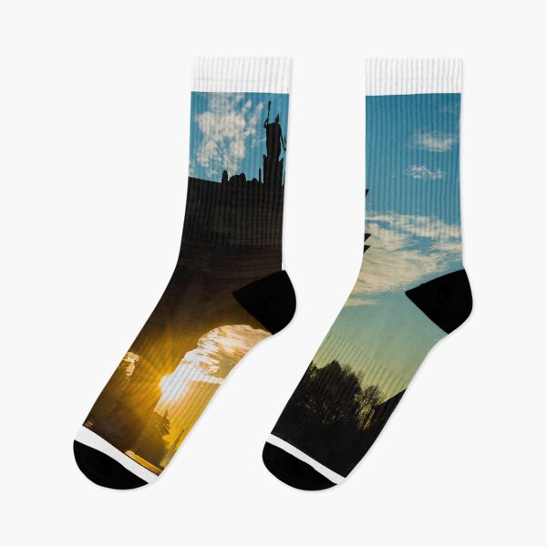 Item preview, Beautiful Peace Arch with Sunbeam in Sunset designed and sold by Mats Silvan.