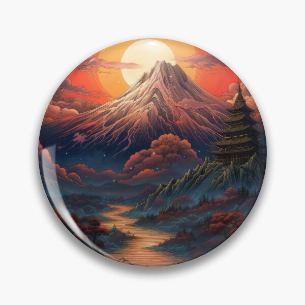 Artikelvorschau, Majestic Mountain: Pagoda Poise entworfen und verkauft von kawaiidoodlesuk.