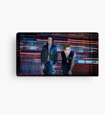 Falling In Reverse: Andy & Ronnie (Bad Girls Club) Canvas Print
