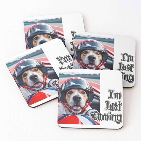 Item preview, AI-Generated Dog 01 "I'm just coming" designed and sold by Cliff-Qi.