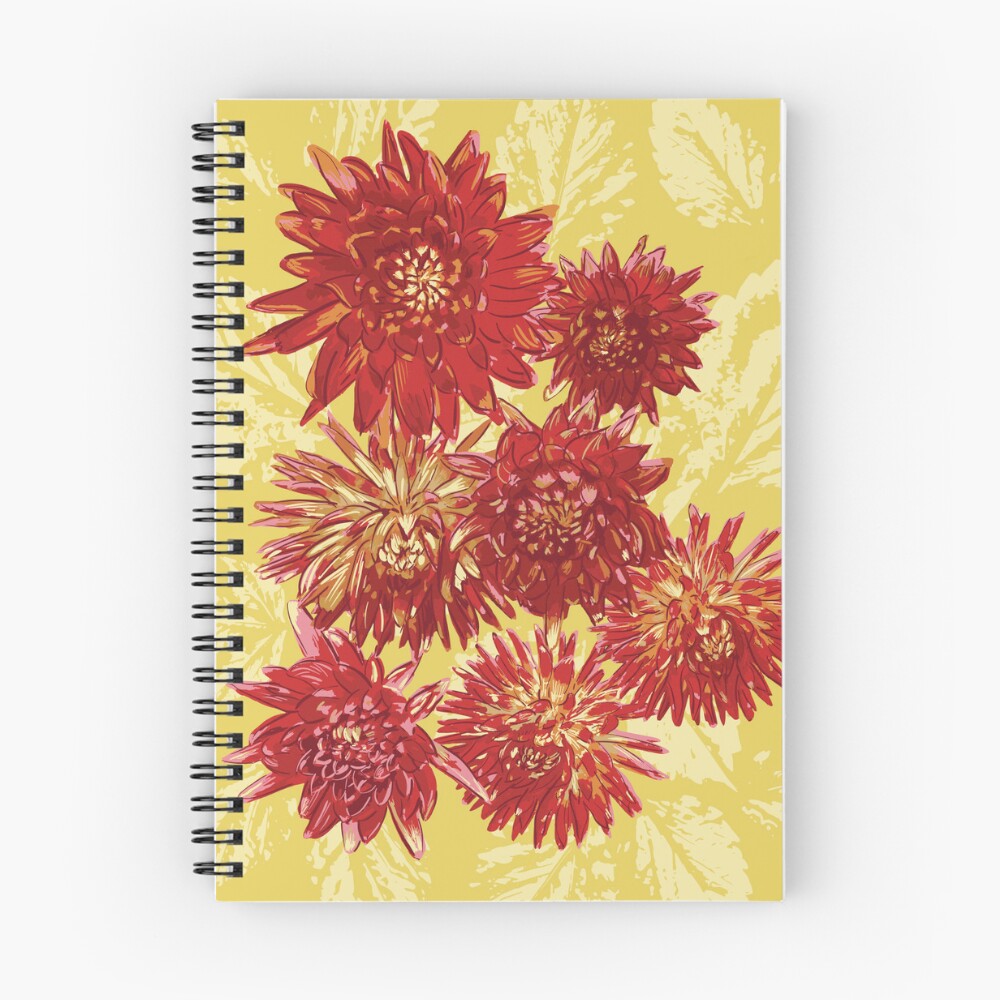 Aperçu de l'œuvre Cahier à spirale créée et vendue par SanSherDesigns.
