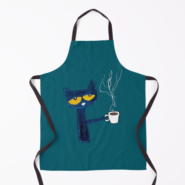 Item preview, funny black cat drink coffee designed and sold by 6im0.