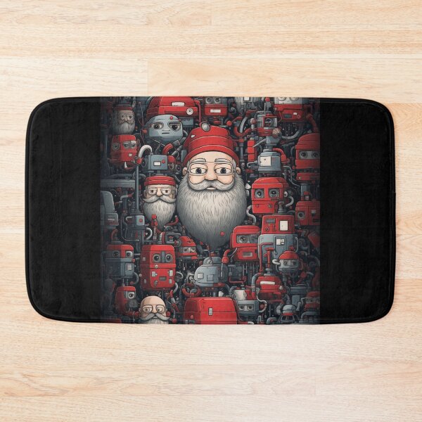 Item preview, Santa Claus & Robot designed and sold by marrychou.