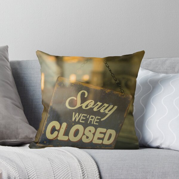 Item preview, Beautiful Signboard Hanging on a Shop door with Message Sorry We Are Closed designed and sold by Mats Silvan.