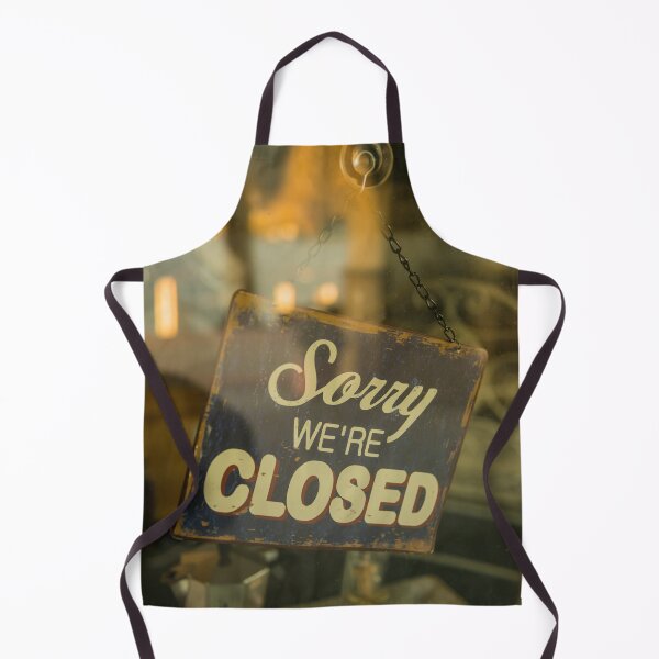 Item preview, Beautiful Signboard Hanging on a Shop door with Message Sorry We Are Closed designed and sold by Mats Silvan.