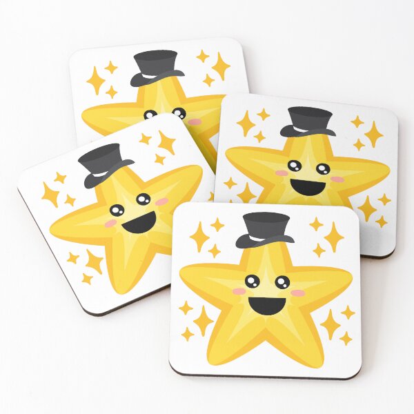 Item preview, Cute black-capped starfruit designed and sold by NineSketch.