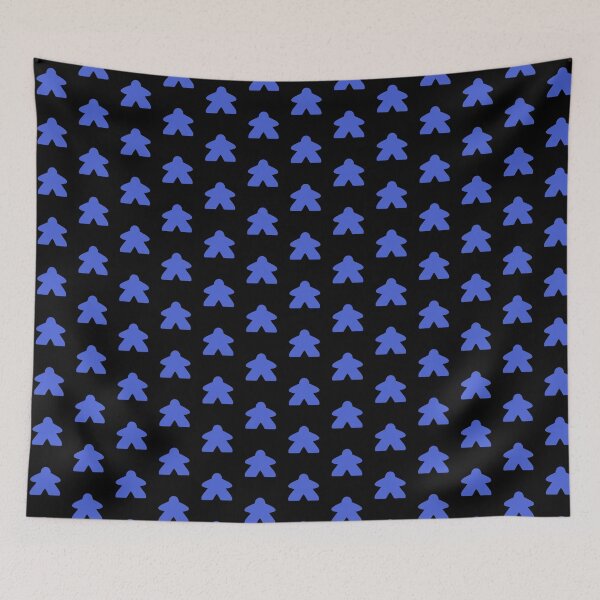 Item preview, Blue Meeple Pattern designed and sold by Sky-99.