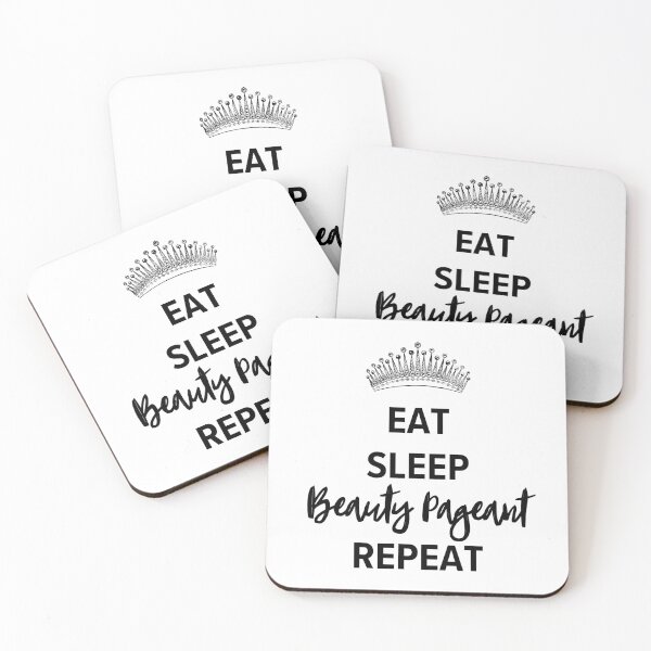 Item preview, Eat, Sleep, Beauty Pageant, Repeat : Gifts for Beauty Pageant Queen Fans designed and sold by kongju.