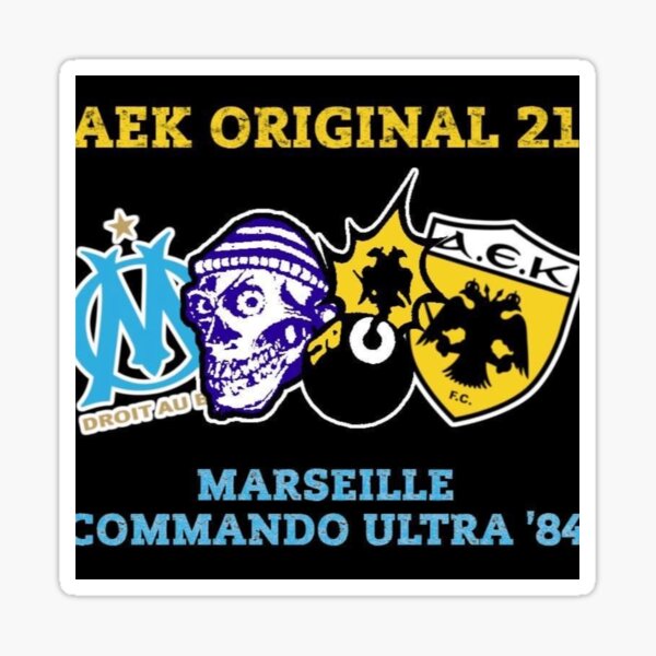 Vista previa del artículo con la obra «AEK - MARSELLA Amistad», diseñado y vendido por LilyChris.