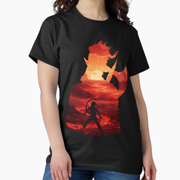 Aperçu de l'œuvre Baldurs Gate 3 - Karlach *Illusion négative* créée et vendue par MyRetroArt.