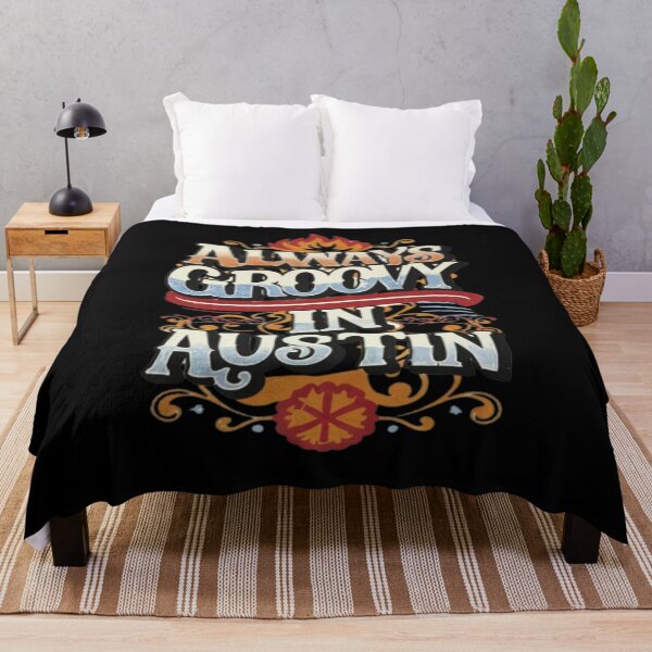 Item preview, It's Always Groovy In Austin designed and sold by UrbanGraphixs.