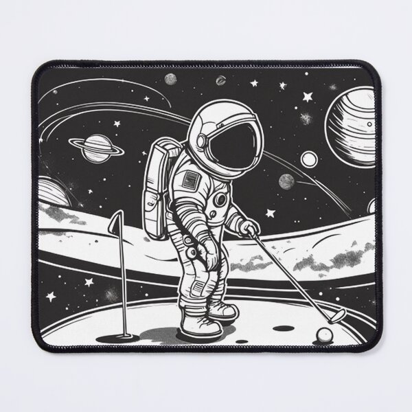 Item preview, Astronaut plays sport - golf designed and sold by yumi86.