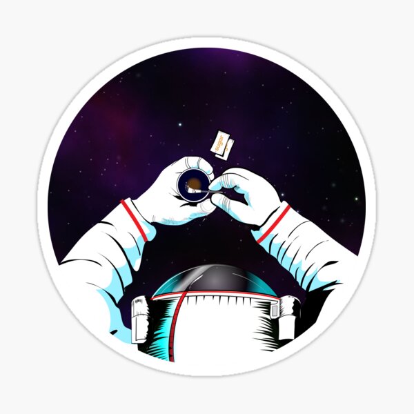 Anderson_Space1999, Interstellar Java Break Sticker
