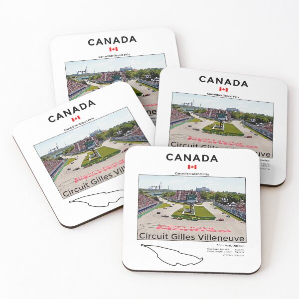 Item preview, circuit Gilles Villeneuve designed and sold by Oonamin.