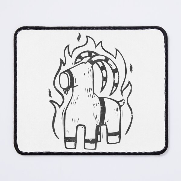 Item preview, Burning Yule Goat designed and sold by fable-arts.