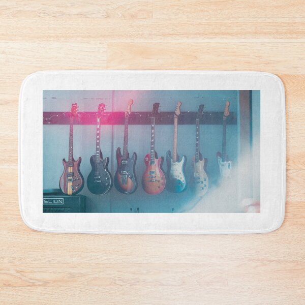 Item preview, Sunkissed Vintage Guitars with Lens Flare designed and sold by BraydenPorter.