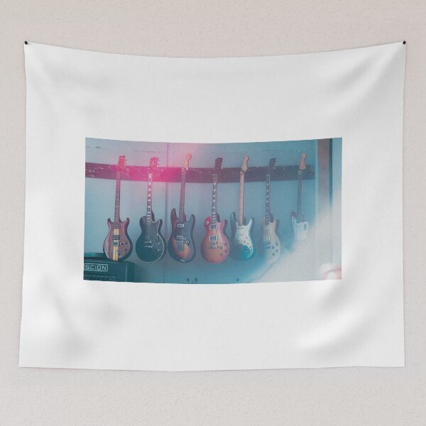 Item preview, Sunkissed Vintage Guitars with Lens Flare designed and sold by BraydenPorter.