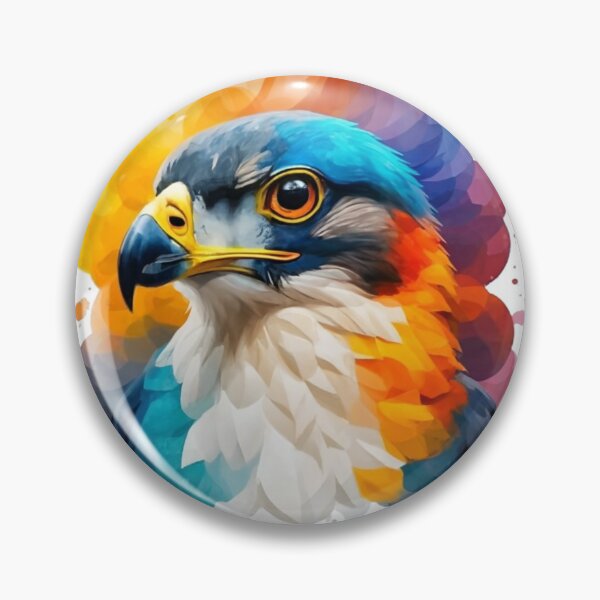 Item preview, Falcon Majesty: A Watercolor Portrait designed and sold by Px  Print.