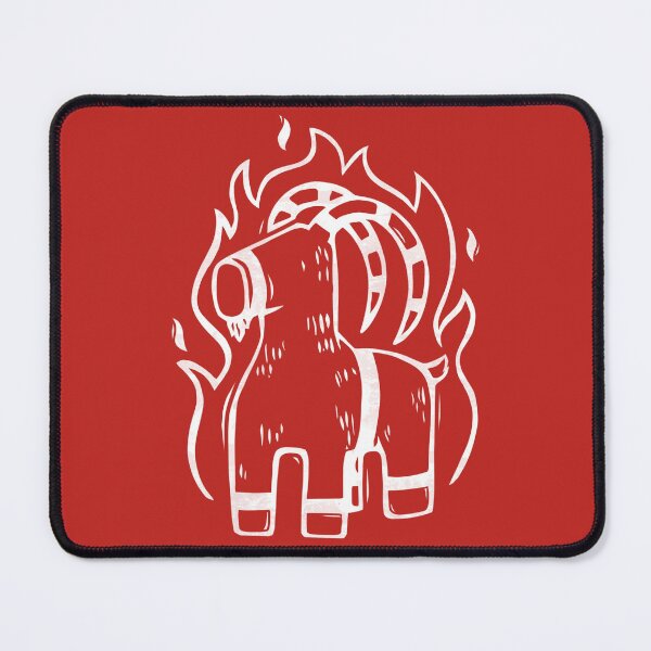 Item preview, Burning Yule Goat (red) designed and sold by fable-arts.