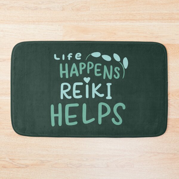 Item preview, life happens reiki helps - turquoise kind design designed and sold by EvaAngel.