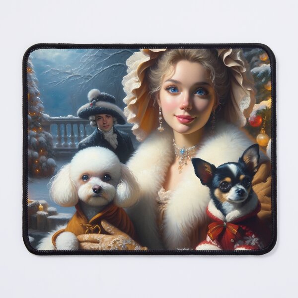 Item preview, Rococo Christmas: A Doggone Delight designed and sold by DeenaDee.