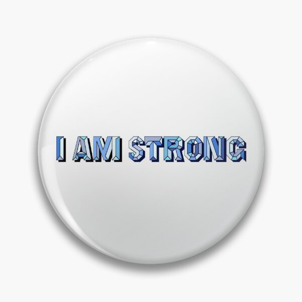 Item preview, I am strong like a diamond designed and sold by trudette.