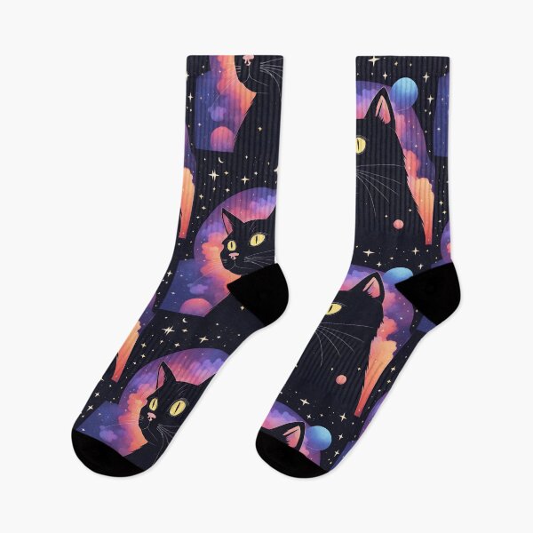 Item preview, Black cat Galaxy designed and sold by Catophile.