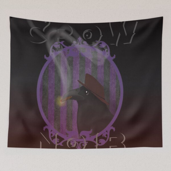 Item preview, crow noir designed and sold by ninjapenguin89.