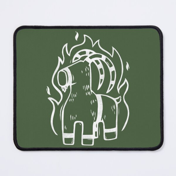 Item preview, Burning Yule Goat (green) designed and sold by fable-arts.