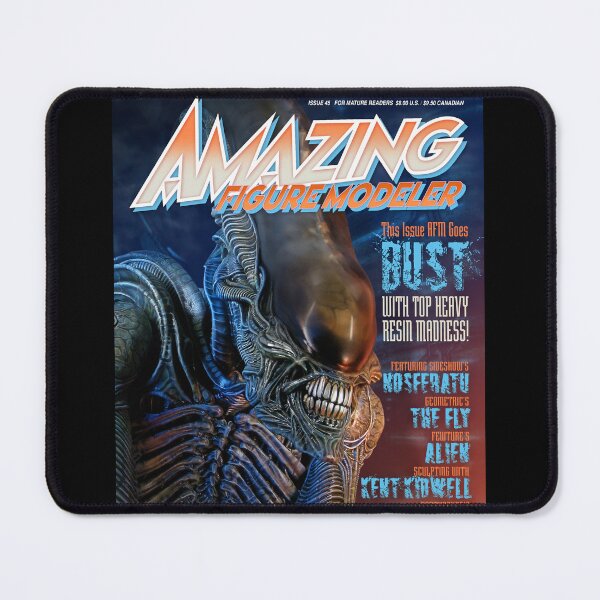 Item preview, Takeya Alien Cover Amazing Figure Modeler Magazine designed and sold by JLFXCreations.