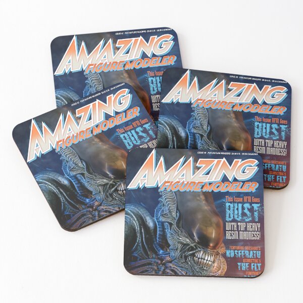 Item preview, Takeya Alien Cover Amazing Figure Modeler Magazine designed and sold by JLFXCreations.