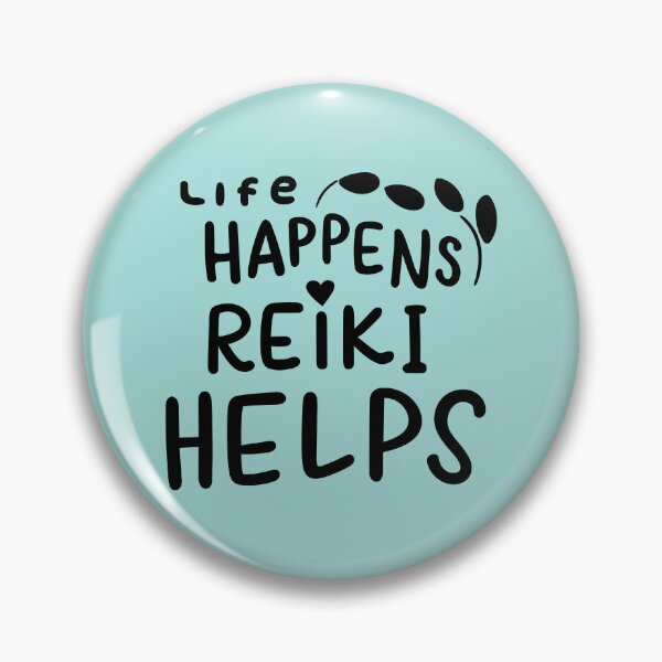 Item preview, life happens reiki helps - kind design designed and sold by EvaAngel.