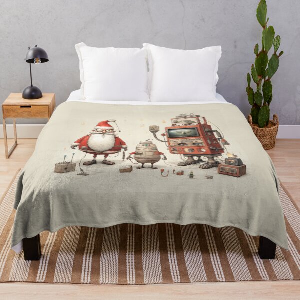 Item preview, Santa Claus & Robot 2 designed and sold by marrychou.