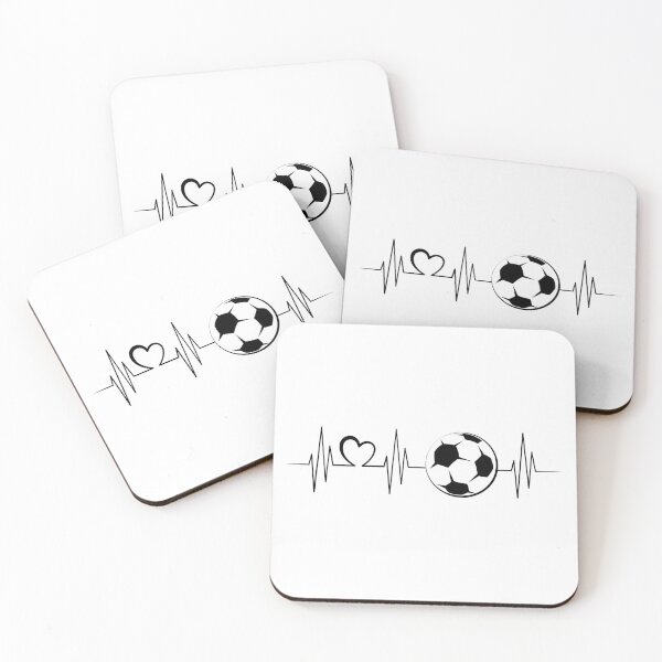 Item preview, Heartbeat heart love football pulse ecg symbol icon logo club team designed and sold by AndreMi.