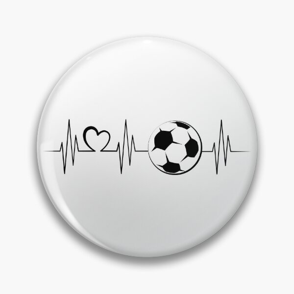 Item preview, Heartbeat heart love football pulse ecg symbol icon logo club team designed and sold by AndreMi.