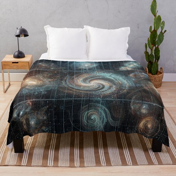 Item preview, Holographic Galaxy Modern Art - home decor designed and sold by crea8iveway.