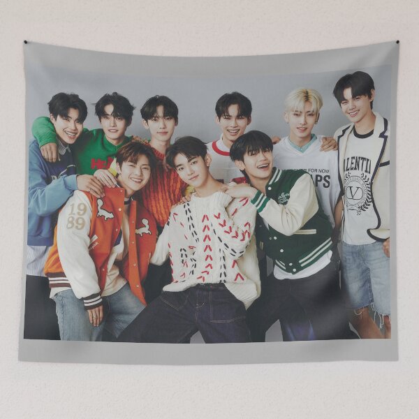 Item preview, ZEROBASEONE ZB1 Sung Han Bin, Kim Ji Woong, Zhang Hao, Seok Matthew, Kim Tae Rae, Ricky, Kim Gyu Vin, Park Gun Wook, Han Yu Jin KPOP BOY GROUP KOREA POSTER designed and sold by Kpop-Noona.