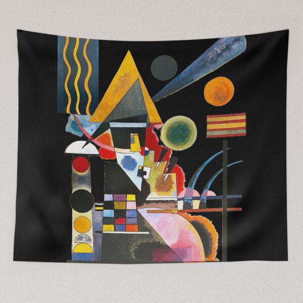 Artikelvorschau, HD. Swinging (1925) von Wassily Kandinsky entworfen und verkauft von MINDTHECHERRY.