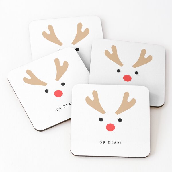 Item preview, Oh Dear! Rudolph The Reindeer Cute Shirt designed and sold by TheProApparel.