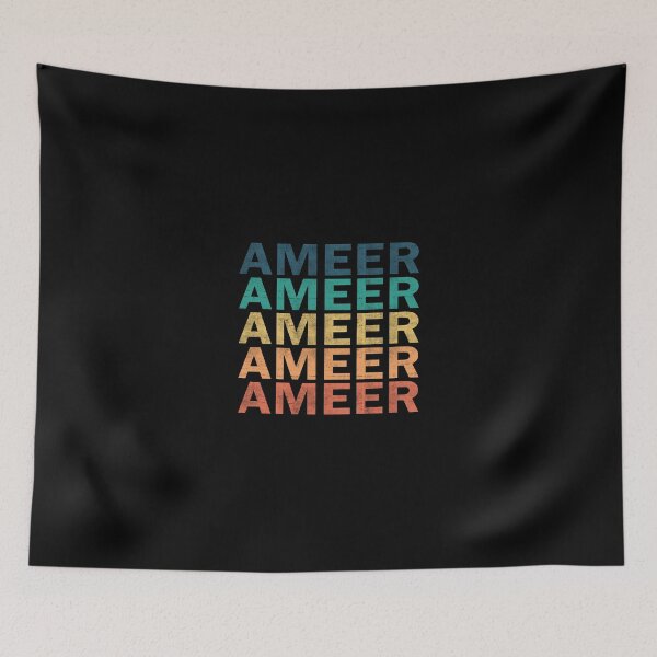 Item preview, Ameer Name - Ameer Vintage Retro Proud Name designed and sold by LeonorBialasz.