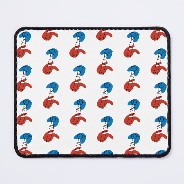 Item preview, Otoscope Minimalist Design - Red/Blue designed and sold by Stegosaurus Crafts.