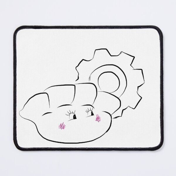 Item preview, Love Senior The Series Inspired Sketch - Gyoza + Gear | Shy Version designed and sold by jirinda.