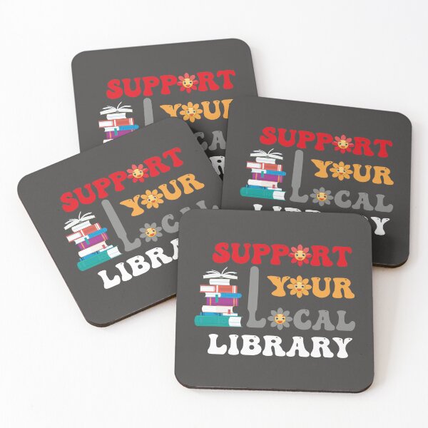 Item preview, Support your local library designed and sold by Art-Essa.