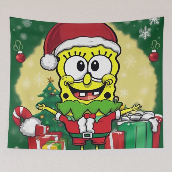 Item preview, Spongy Season's Greetings Tee designed and sold by Poetic4Passion.