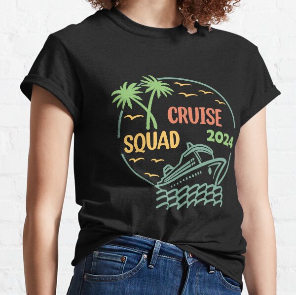 Artikel-Vorschau von Cruise Squad 2024 Freunde Cooler Kreuzfahrturlaub, designt und verkauft von The  Gate.