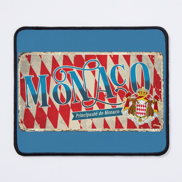 Item preview, MONACO Principauté de Monaco Sticker T-Shirt 01 designed and sold by LocationInks.