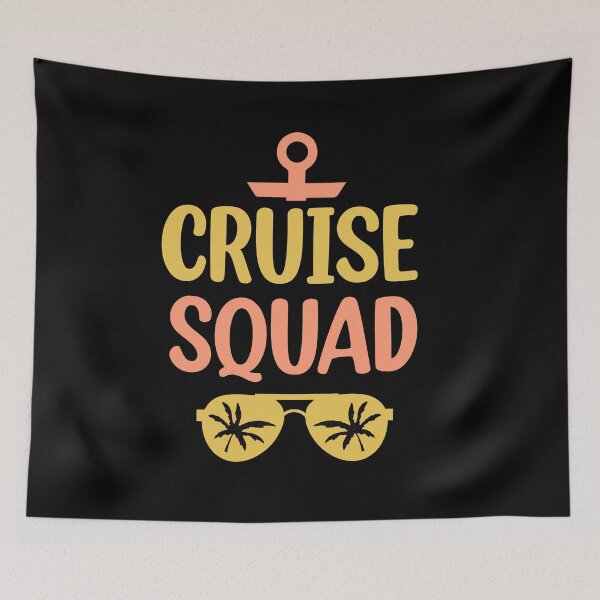 Item preview, Cruise Squad 2024 Friends Cool Cruise Vacation  designed and sold by Rami Khalifah.