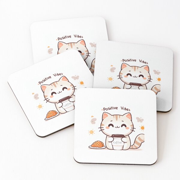 Item preview, Coffee with Cat : Meow And Brew designed and sold by LoveDesignMania.