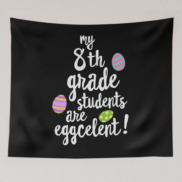 Item preview, Teacher Easter Gift Shirt, My 8th Grade Students Eggcelent designed and sold by 14thFloor.